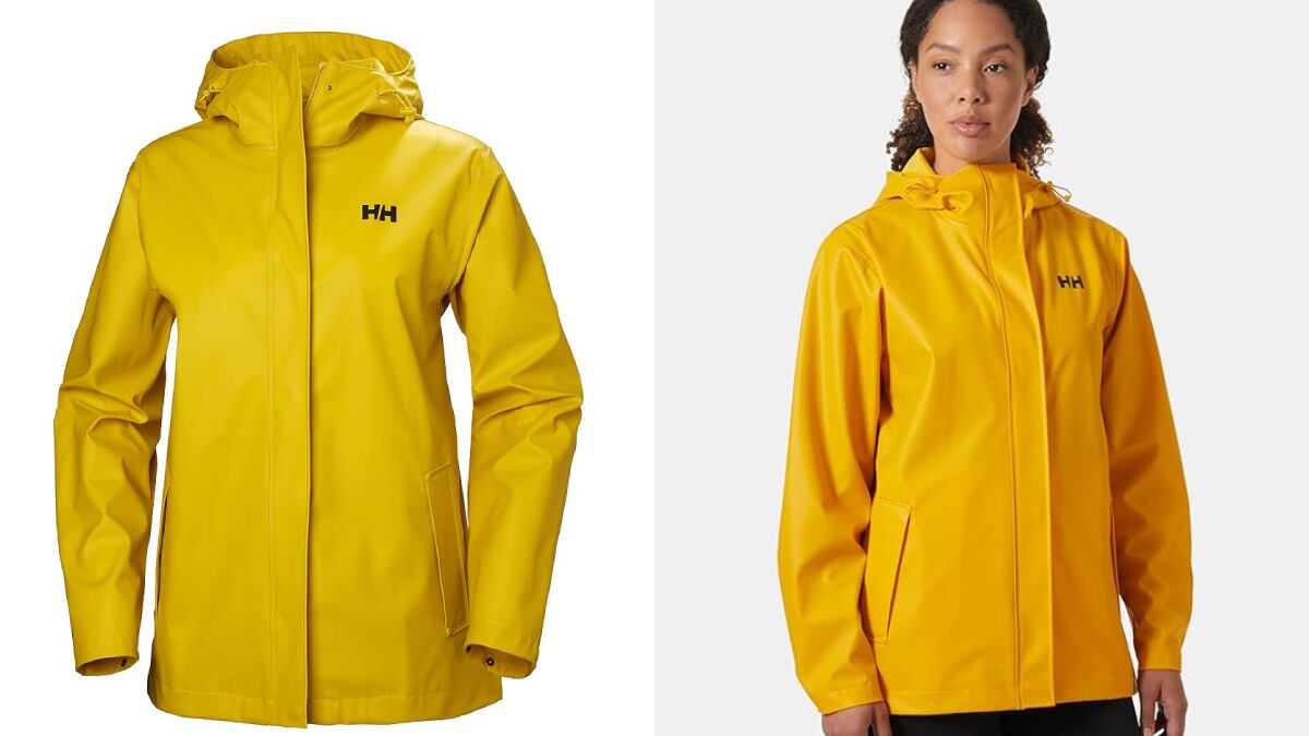 Chubasquero clásico para mujer, de Helly Hansen.