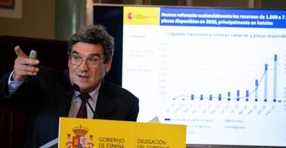 El ministro de Inclusión, Seguridad Social y Migraciones, José Luis Escrivá.