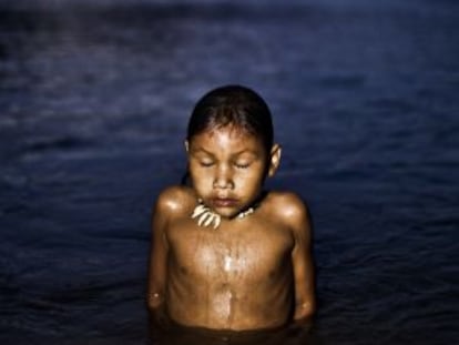 Noche mágica en el río Ene