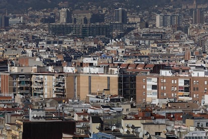 Viviendas del barrio de Poble-sec y Sant Antoni de Barcelona