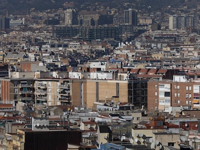 Viviendas del barrio de Poble-sec y Sant Antoni de Barcelona