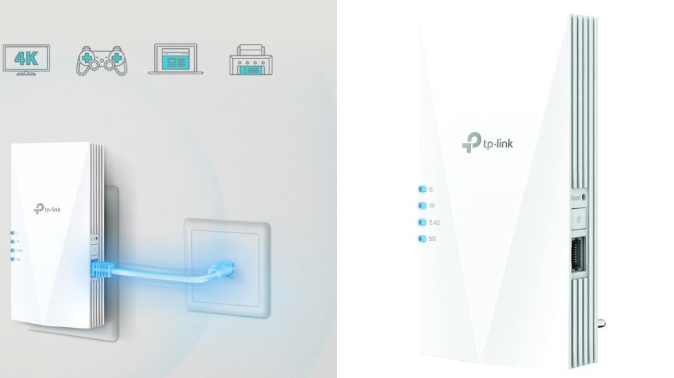 Repetidor con tecnología wifi 6.