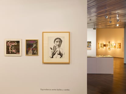 Vicente Escudero retratado por Richard Avedon. La fotografía forma parte de la exposición 'Coreografía' en el Centro Federico García Lorca de Granada.