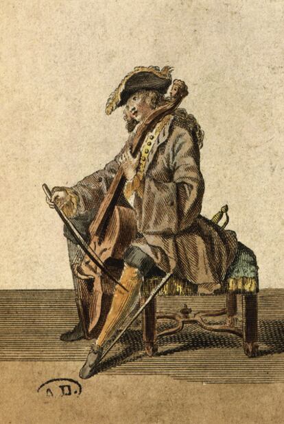 <b>Grabado de</b><i> </i><b>1715</b> (The Art Archive Bibliothèque des Arts Décoratifs).