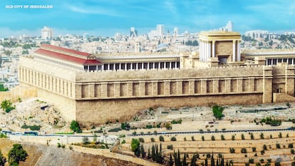 La ciudad antigua de Jerusalén.