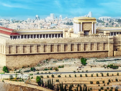 La ciudad antigua de Jerusalén.