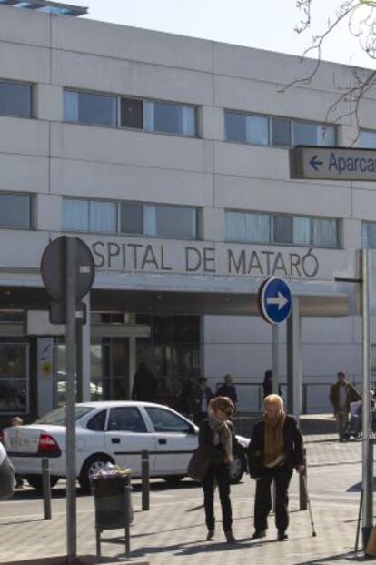 Fachada del Hospital de Matar&oacute;.