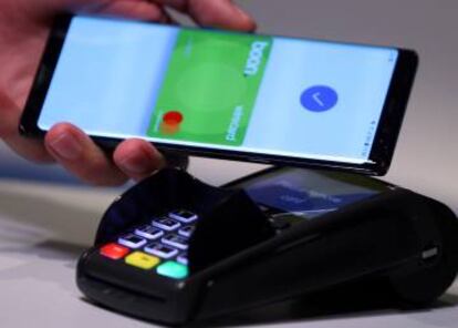 Sistema de pago contactless de Wirecard.