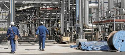 Complejo industiral de Dow Chemical Ibérica, en Tarragona