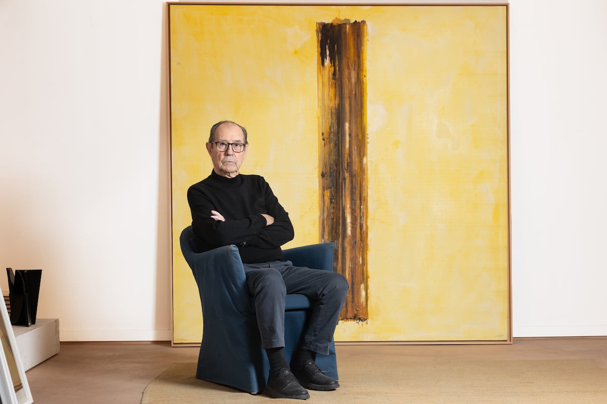 Rafael Canogar, artista: “He vivido la mitad de mi vida en dictadura y valoro la libertad como el bien más necesario”