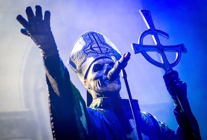 El grupo sueco Ghost actuará en Madrid durante la Semana Santa.