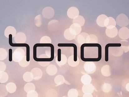 Logotipo de Honor con fondo burbujas