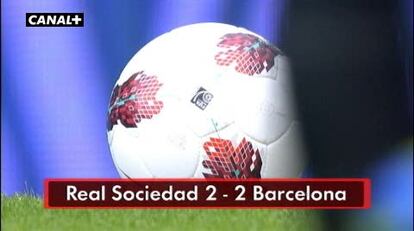 Real Sociedad, 2 - Barcelona, 2