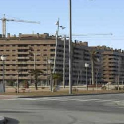 Viviendas en construcción en Seseña, Toledo