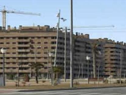 Viviendas en construcción en Seseña, Toledo