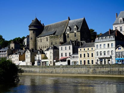 Vistas del Vieux-Château de Laval.