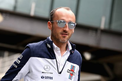 Robert Kubica en el Autódromo Jose Carlos Pace.