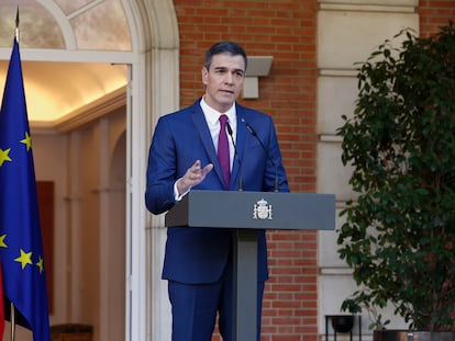 El presidente del Gobierno, Pedro Sánchez.