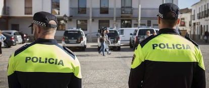Agentes de la policía local de Valdemoro (Madrid)