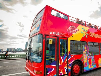 Imagen de uno de los autobuses que circulará por Londres a partir del 20 de mayo