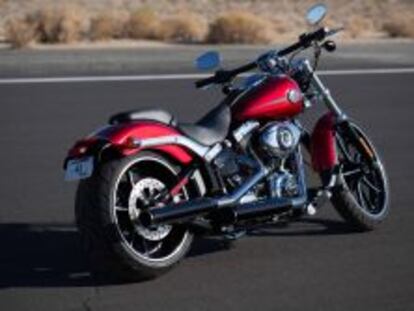 Una motocicleta Harley-Davidson