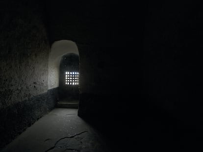 Cela no Castelo de São Jorge da Mina, em Gana, que foi utilizada para confinar negros escravizados.