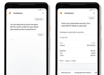 Google Assistant permitirá comprar con la voz, por ejemplo, la suscripción a determinadas apps o publicaciones