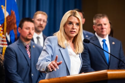 La fiscal general de Estados Unidos, Pam Bondi