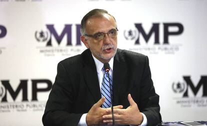 El titular de la Cicig, Iván Velásquez.