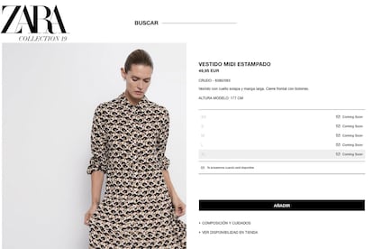 Zara recurre al ‘coming soon’ para generar deseo.