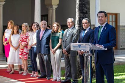 Acto conmemorativo en el Parlamento con motivo del aniversario del nacimiento de Blas Infante. 