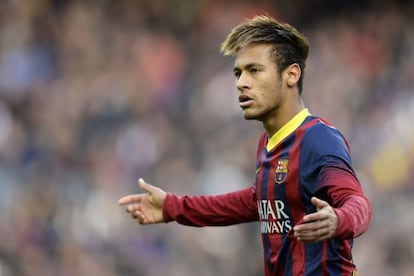 Neymar has adapted well to the European game since his 57-million-euro transfer from Santos to Barcelona.