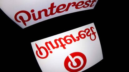 Logo de la plataforma para compartir fotos Pinterest