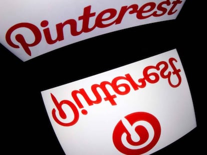 Logo de la plataforma para compartir fotos Pinterest