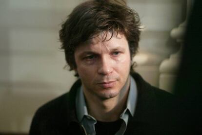 El músico francés Bertrand Cantat, en el juicio por el asesinato de Marie Trintignant, en 2004.