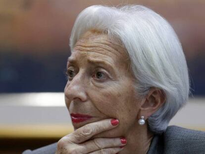 Christine Lagarde, directora gerente del FMI.