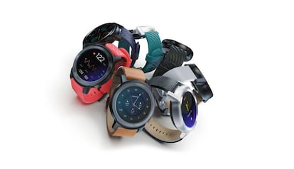 Colores del Moto Watch 100