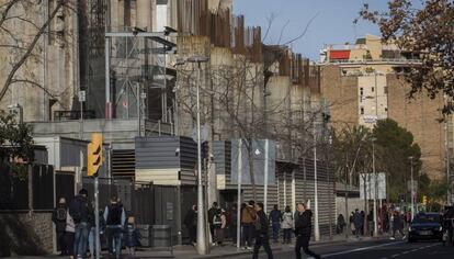 Façana de la Glòria de la Sagrada Família.