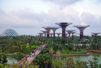 Jardines de la ciudad-estado de Singapur.