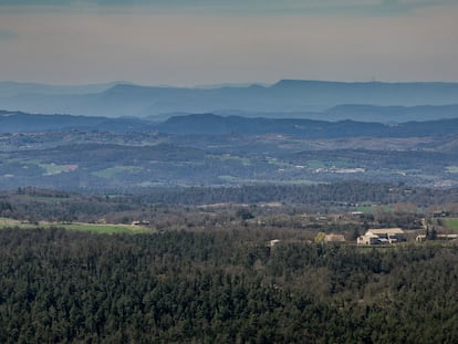 Imagen de la comarca del Lluçanès, en la provincia de Barcelona.
