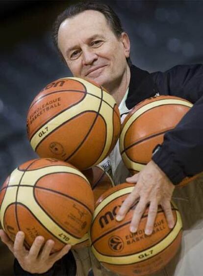 Aíto García Reneses, seleccionador español de baloncesto.