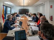 Reunión entre miembros del Gobierno y de Unesid.