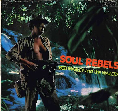 Carátula de 'Soul Rebels', de Bob Marley And The Wailers