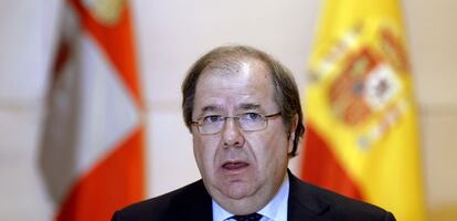 Juan Vicente Herrera, presidente de la Junta de Castilla y León.