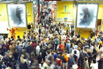 Una vista de la Feria del Libro de Francfort en 2005.