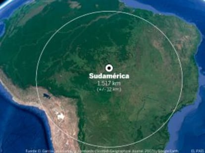 Polo de inaccesibilidad de Sudamérica, en el estado de Matto Grosso (Brasil).