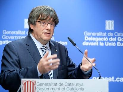 Una imagen del expresident Carles Puigdemont.
