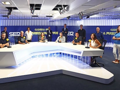 Foto de familia de la presentación de la temporada de la Cadena SER el pasado diciembre.