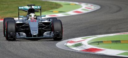 Lewis Hamilton, actual campeón del mundo de Fórmula 1.