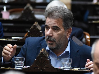 El diputado Cristian Ritondo en la Cmara de Diputados, en mayo de 2024.